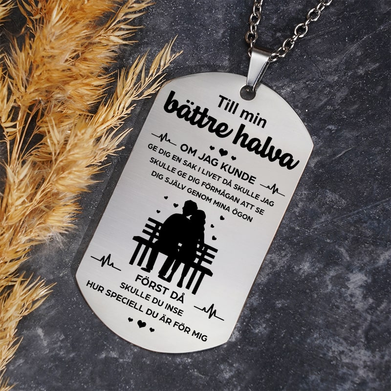 Vi är gjorda för varandra - Hänge för en älskad