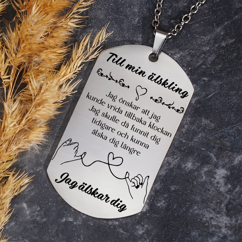 Vi är bundna av ödet - Hänge för en älskad