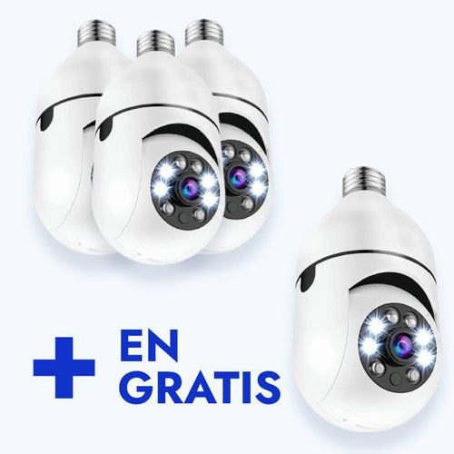3st + 1 gratis | Glödlampskamera Säkerhetskamera