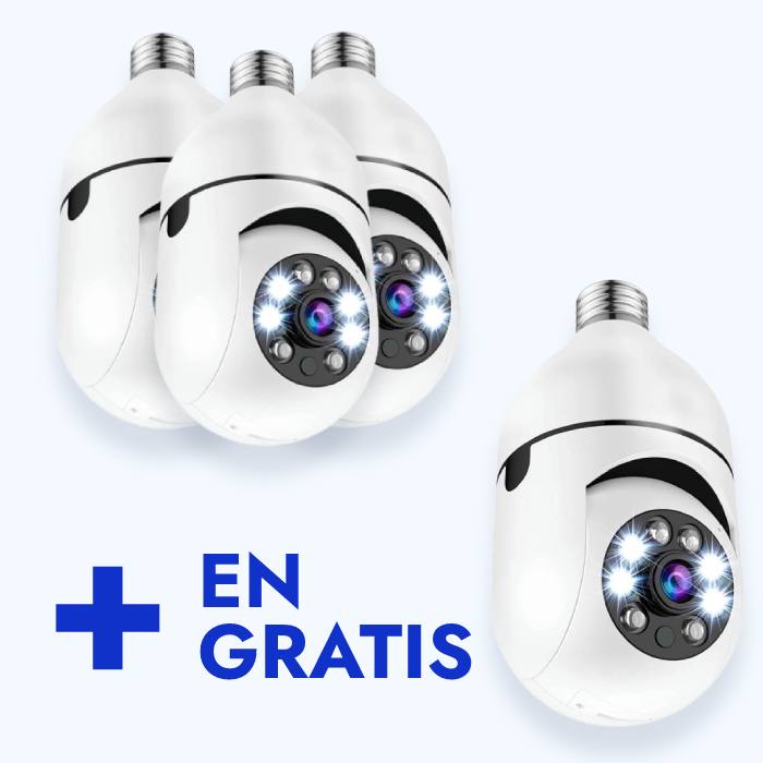 3st + 1 gratis | Glödlampskamera Säkerhetskamera