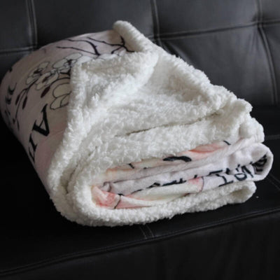 Filt för en älskad - "Våra hjärtan"