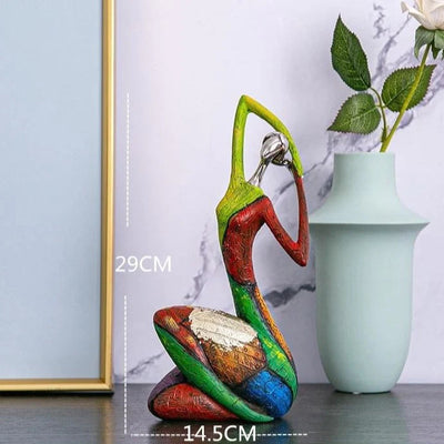 Konstverk Färgglada kvinnor