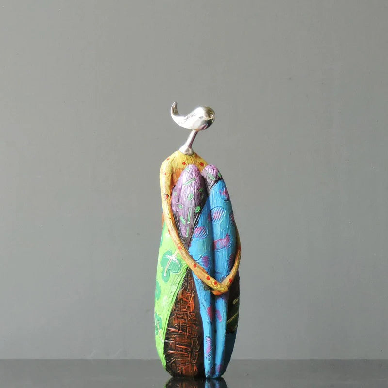 Konstverk Färgglada kvinnor