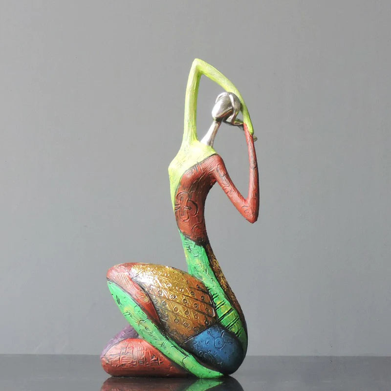 Konstverk Färgglada kvinnor