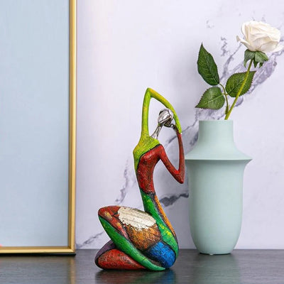 Konstverk Färgglada kvinnor