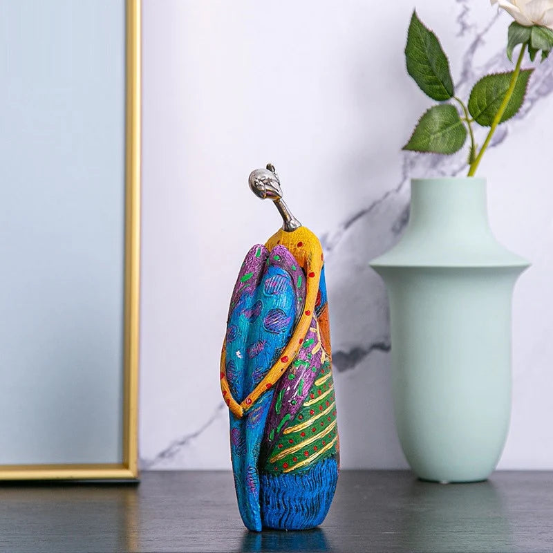 Konstverk Färgglada kvinnor